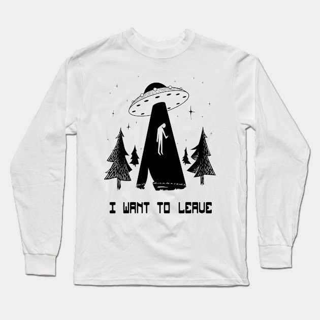 I want to live - black Long Sleeve T-Shirt by drewvelas